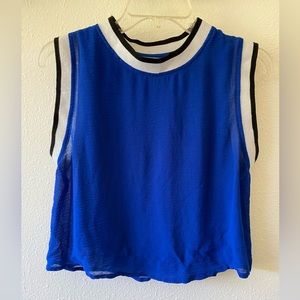 Urban Outfitters Varsity Crop Tank